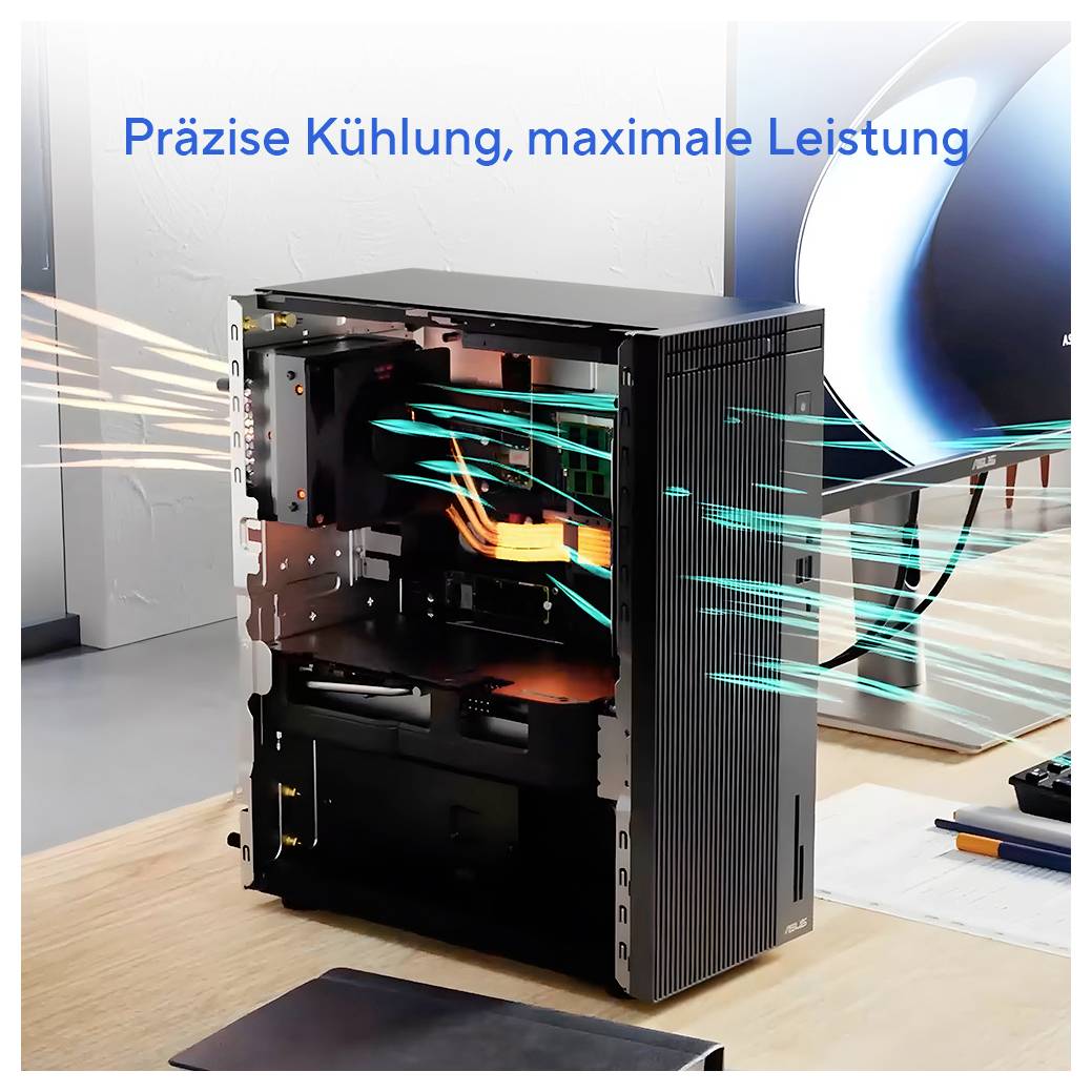 Asus Desktop PC ExpertCenter P5 Intel® Core™ 5 210H 4.8GHz 16GB RAM 512GB SSD Intel Intel-Grafik 90PF05I1-M03DM0