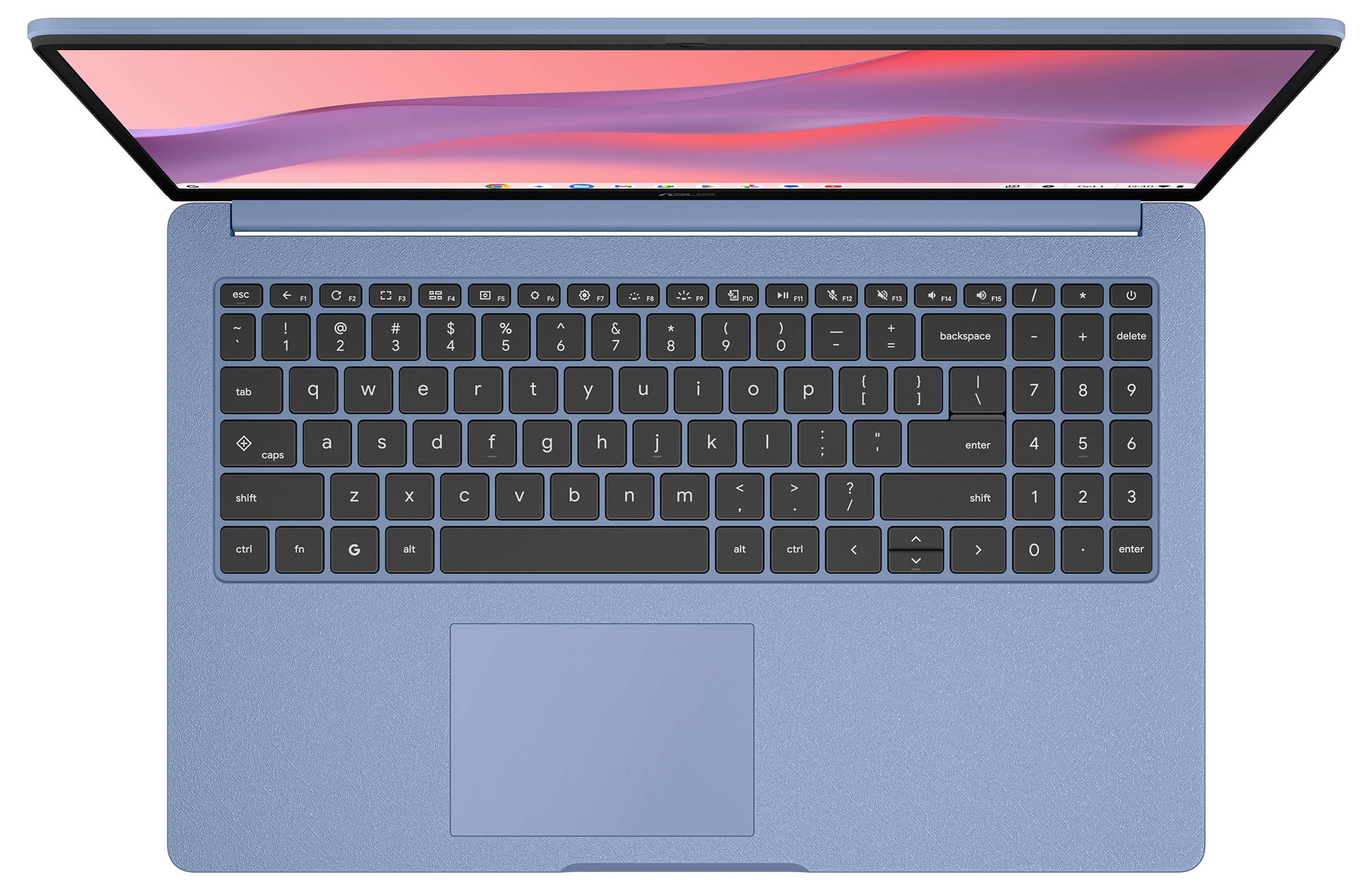 Asus Notebook 39.6cm (15.6 Zoll) Full HD Kompanio 540 4GB RAM Deutsch, QWERTZ Blau 90CB0AF1-M002E0