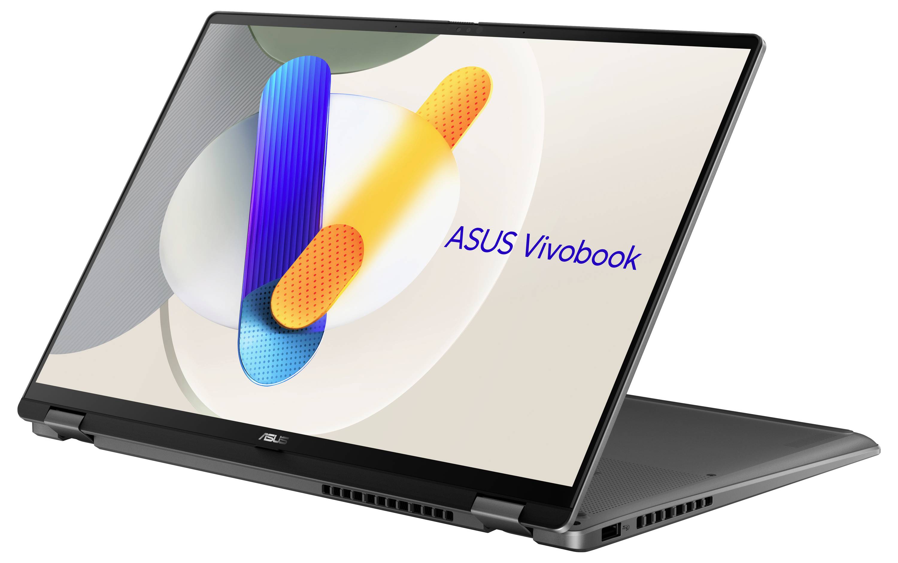Asus Notebook 40.6cm (16 Zoll) WUXGA 256V 16GB RAM 512GB SSD Deutsch, QWERTZ Intel Intel Arc Graphics Grau 90NB1511-M00D70