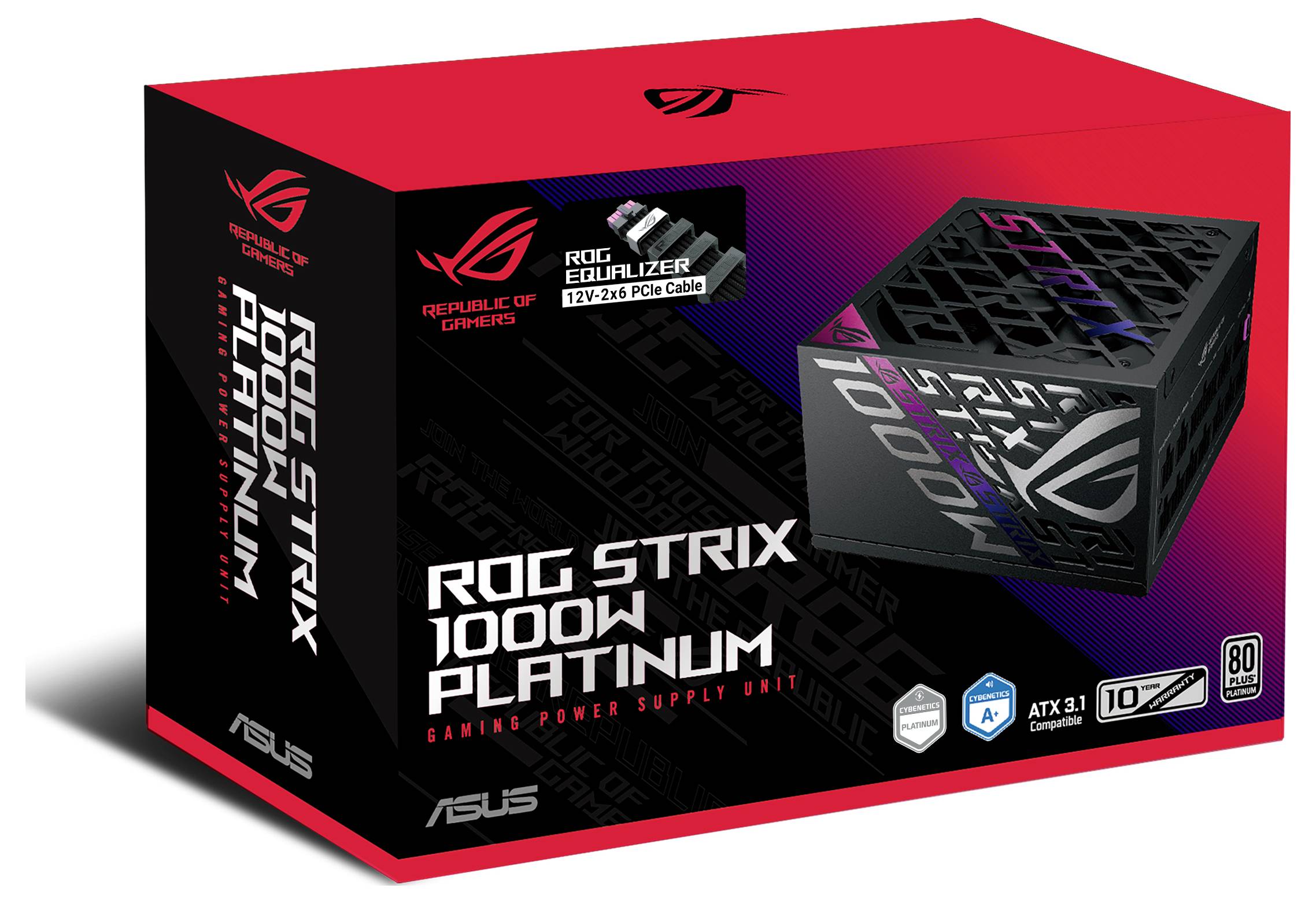 Asus ROG-STRIX-1000P-GAMING-E PC Netzteil 1000W ATX 80PLUS® Platinum