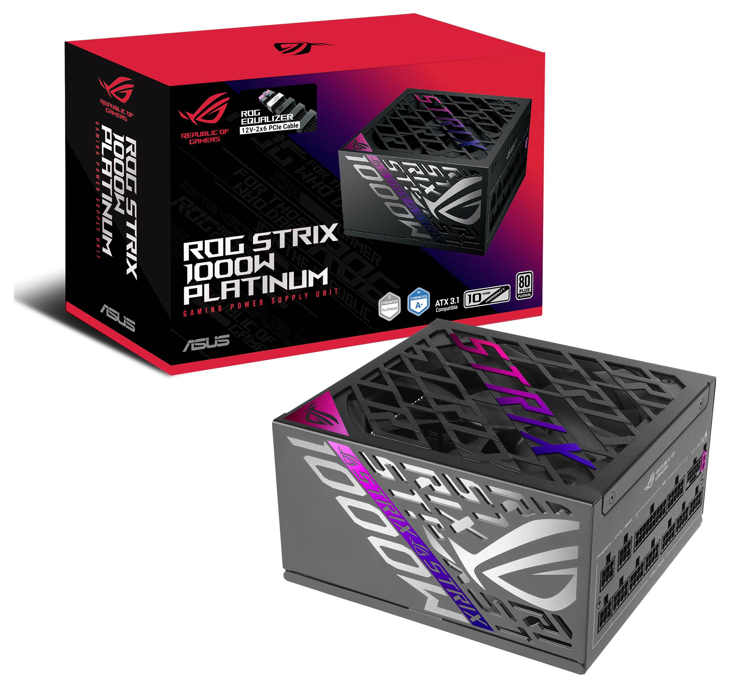 Asus ROG-STRIX-1000P-GAMING-E PC Netzteil 1000W ATX 80PLUS® Platinum