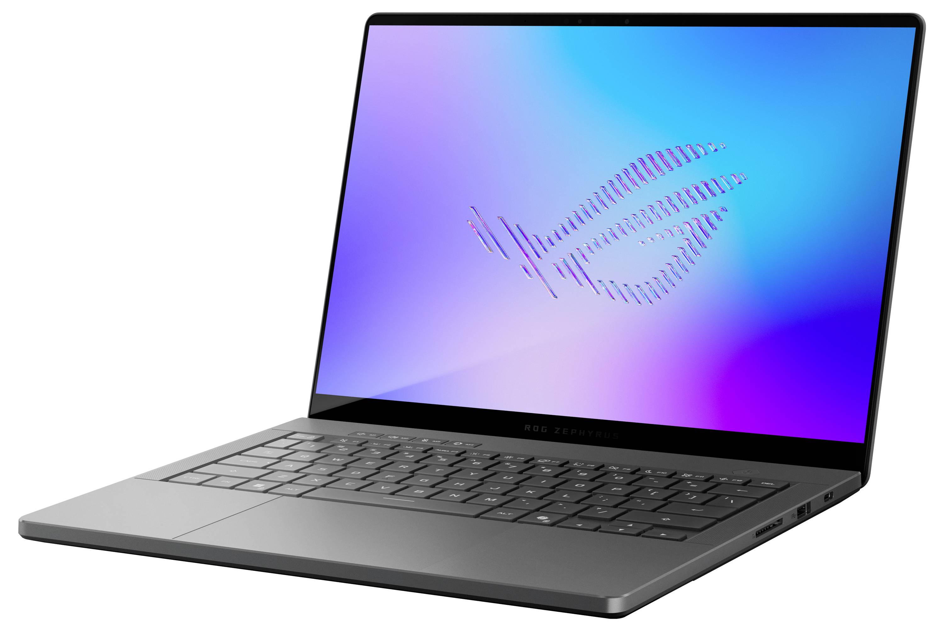 Asus Notebook 35.6cm (14 Zoll) 3K 386H 8GB RAM 1TB SSD Deutsch, QWERTZ Intel Intel-Grafik NVIDIA GeForce RTX 5070 GDDR7 Grau 90NR0