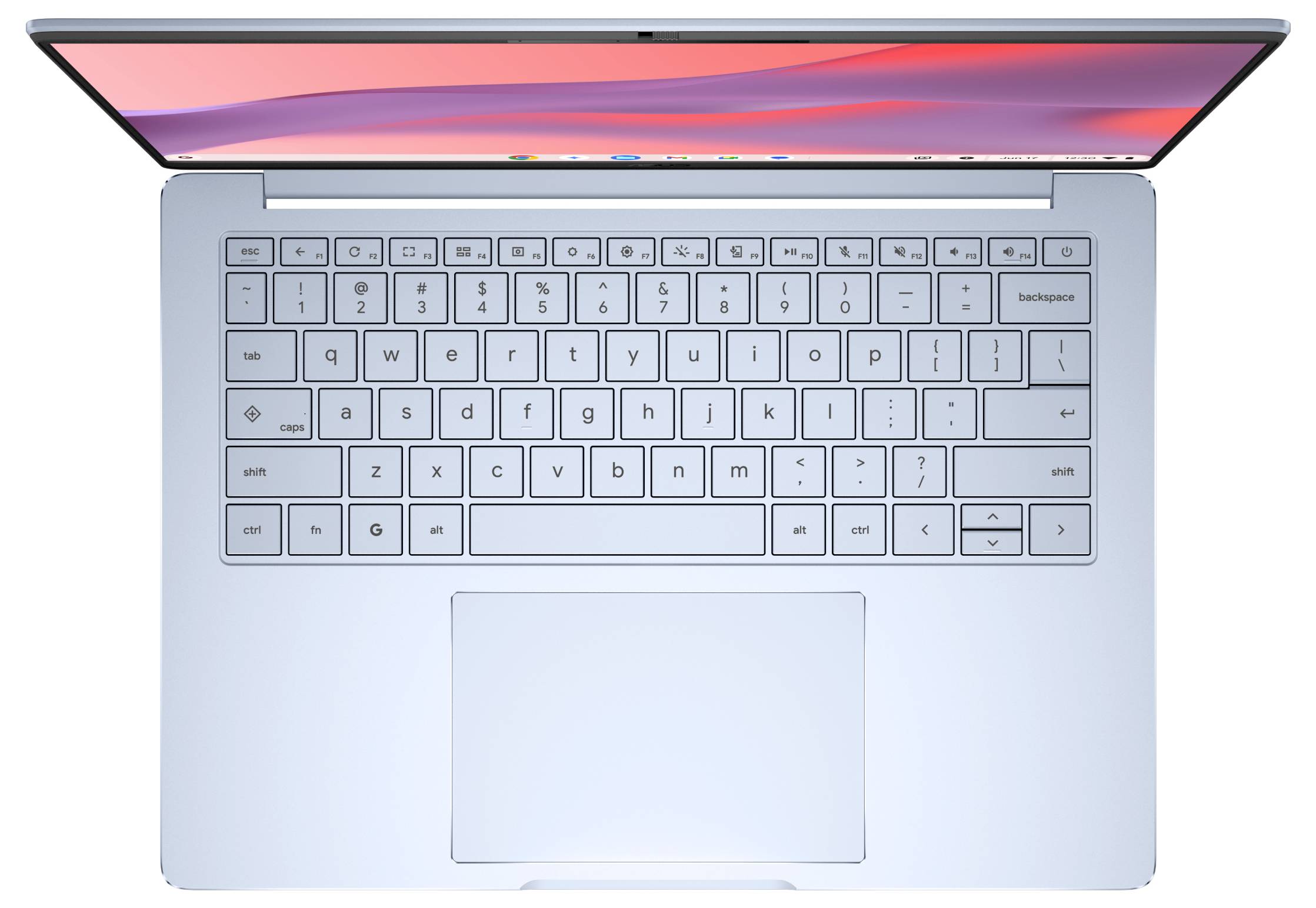Asus Chromebook Chromebook CM14 35.6cm (14 Zoll) WUXGA Kompanio 540 8GB RAM Deutsch, QWERTZ ARM ARM Mali Blau 90CB0A43-M004P0