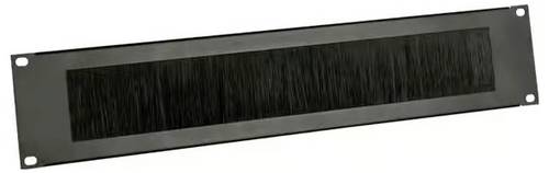 Adam Hall RACK PAN 02 BRUSH 19 Zoll Rackblende 2 HE Stahl