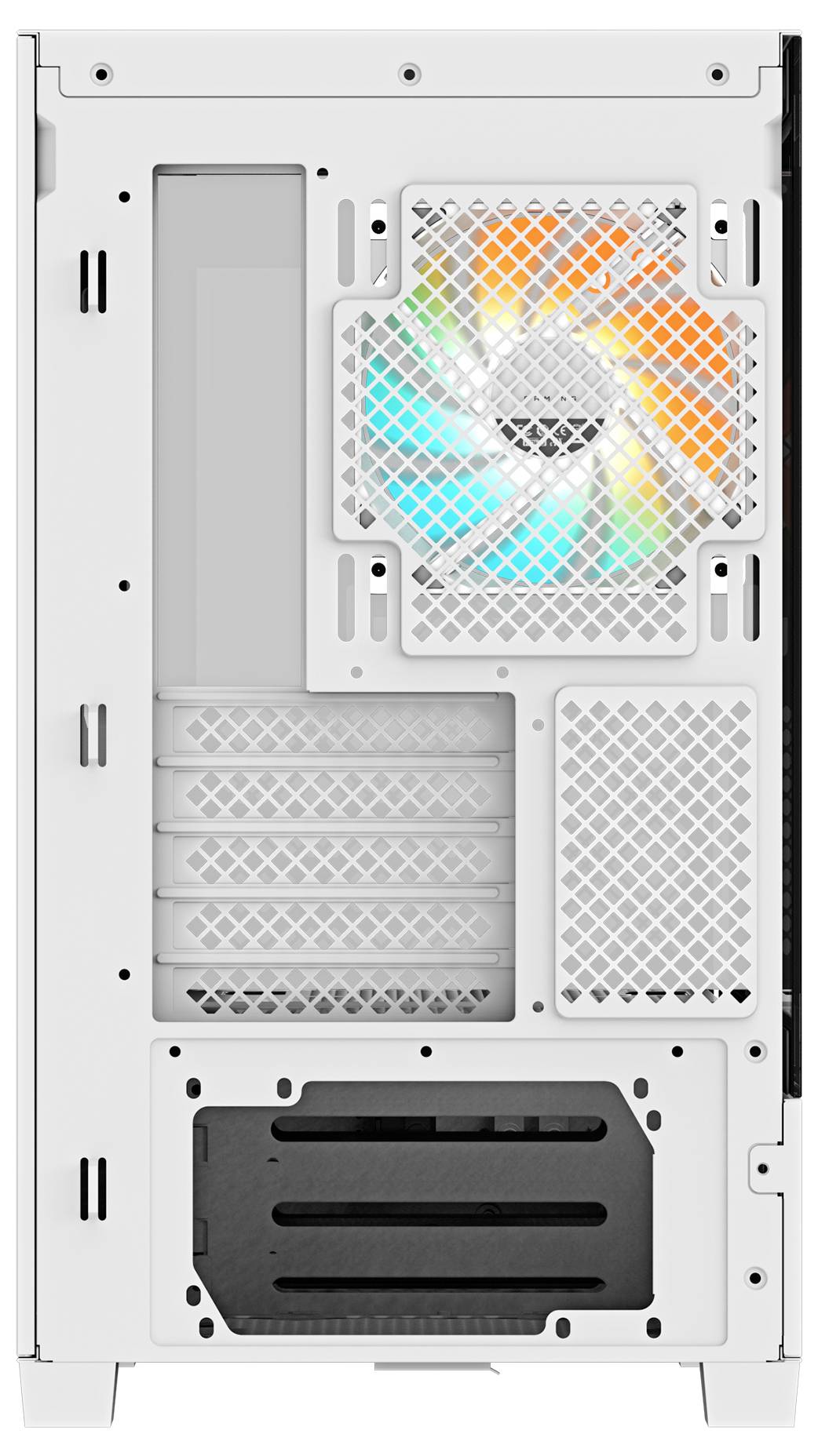 Gigabyte C201 Panoramic ICE Midi-Tower PC-Gehäuse Weiß