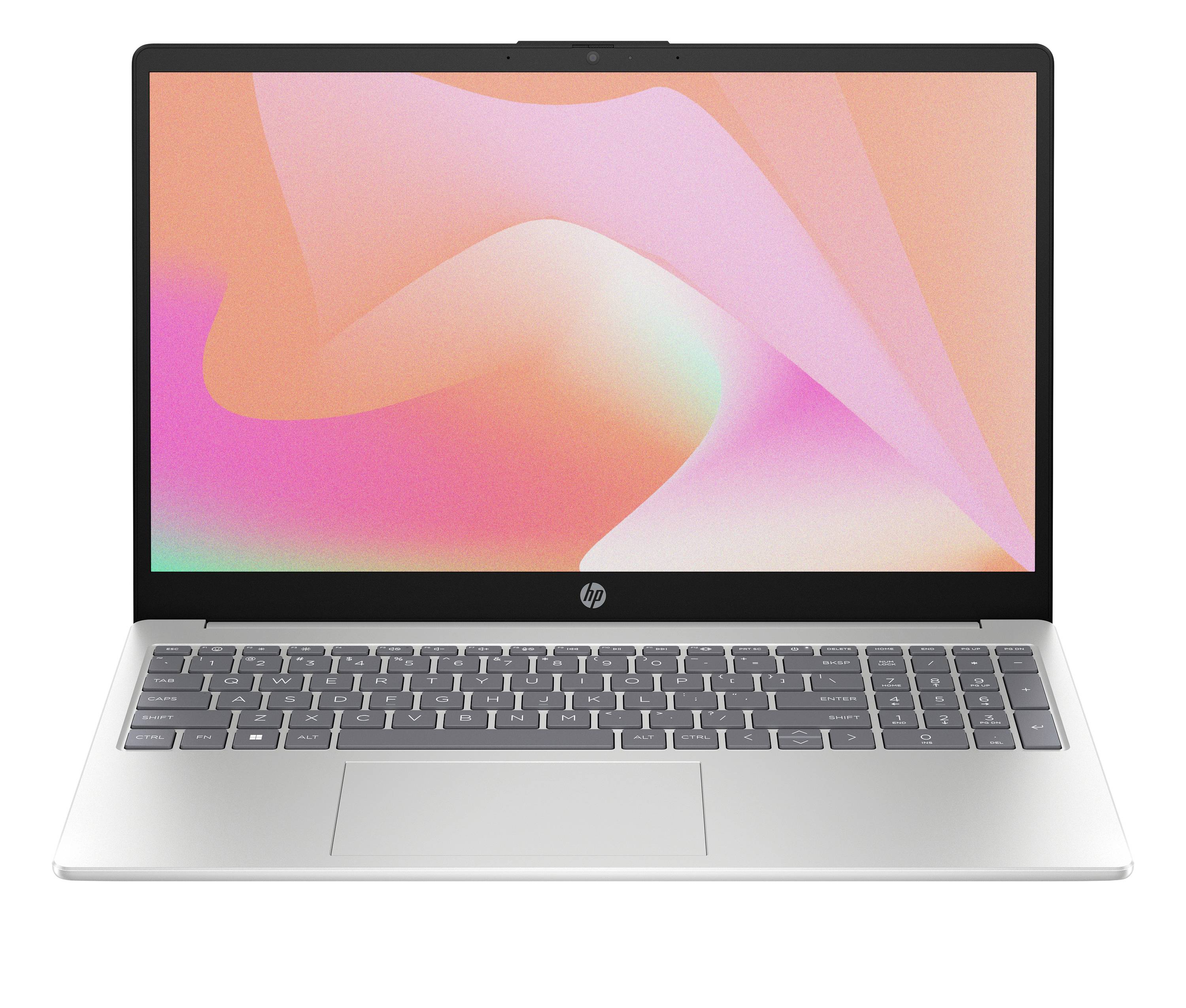 HP Notebook 39.6 cm (15.6 Zoll) Full HD 120U 16 GB RAM 512 GB SSD Deutsch, QWERTZ Intel Intel-Grafik Silber C6RF1EA