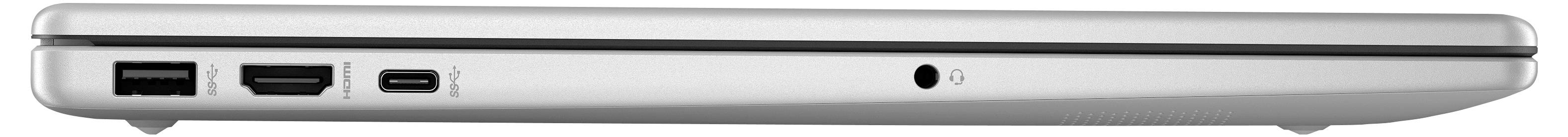 HP Notebook 39.6 cm (15.6 Zoll) Full HD 120U 16 GB RAM 512 GB SSD Deutsch, QWERTZ Intel Intel-Grafik Silber C6RF1EA