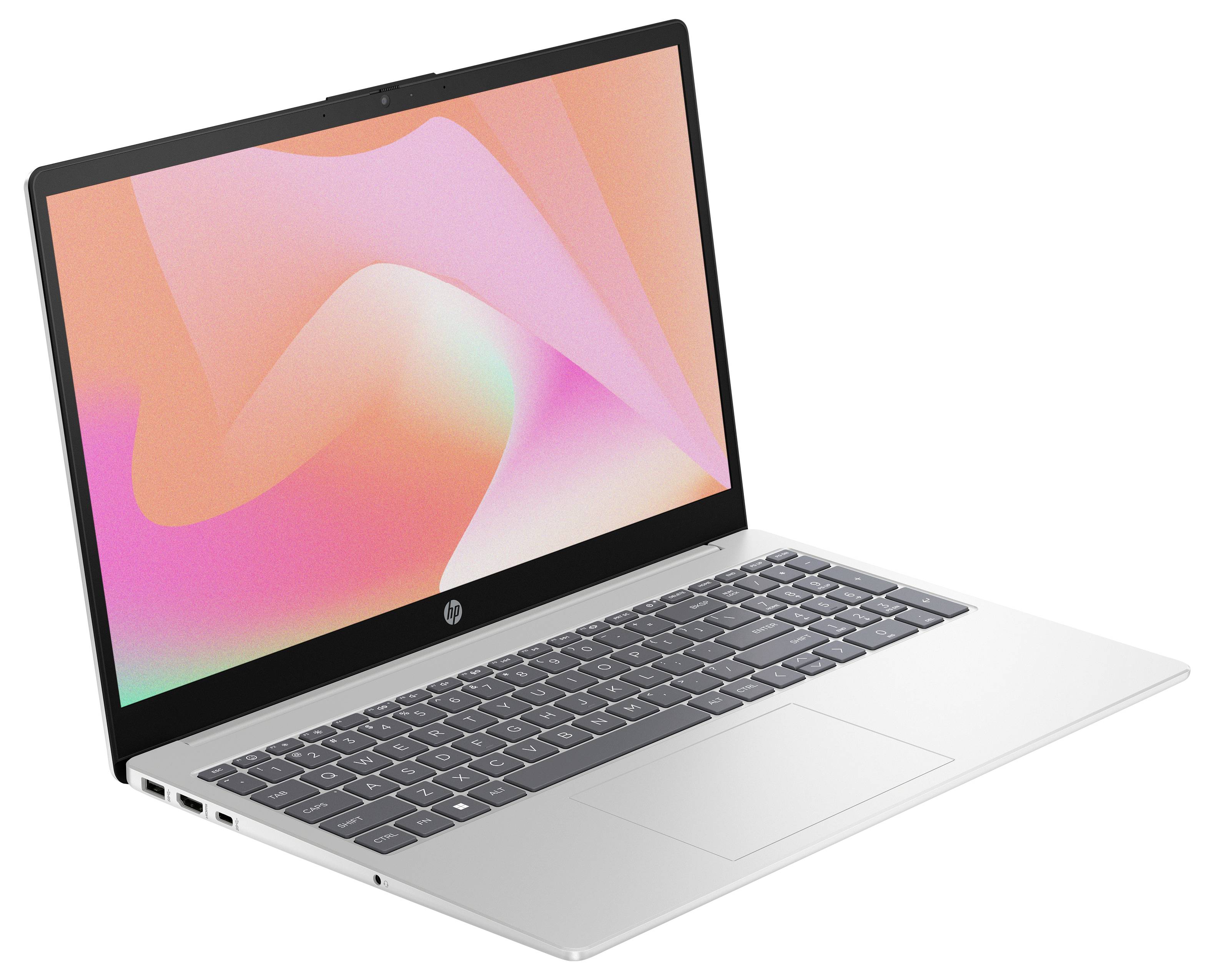 HP Notebook 39.6cm (15.6 Zoll) Full HD 120U 16GB RAM 1TB SSD Deutsch, QWERTZ Intel Intel-Grafik Silber C6RF2EA