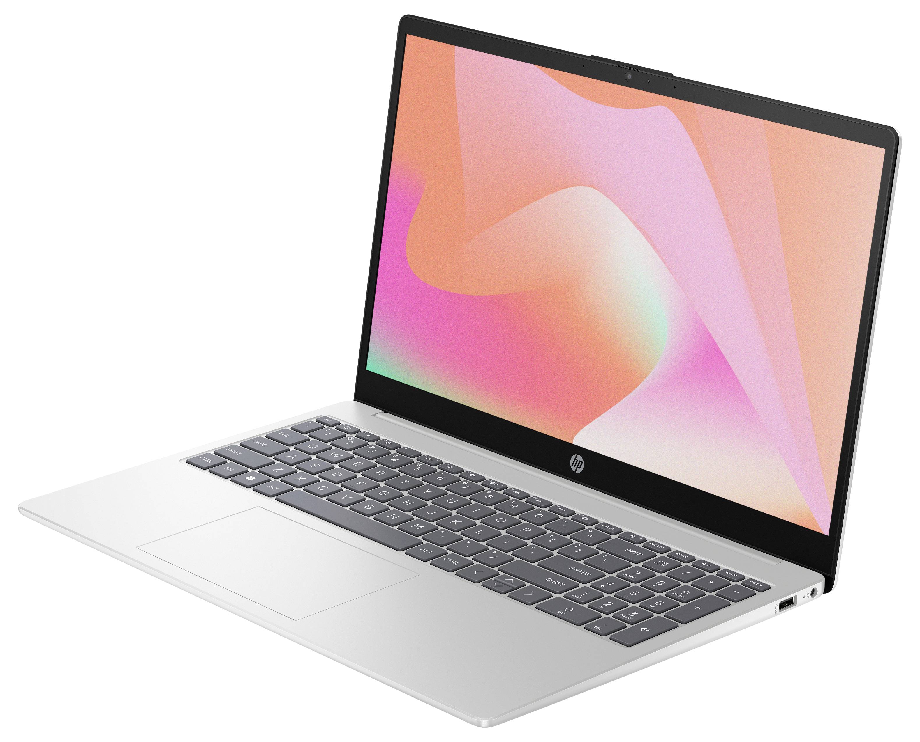 HP Notebook 39.6cm (15.6 Zoll) Full HD 120U 16GB RAM 1TB SSD Deutsch, QWERTZ Intel Intel-Grafik Silber C6RF2EA