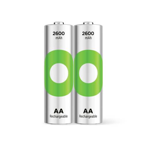 GP Mignon (AA)-Akku NiMH 2600 mAh 1.2 V 2 St.