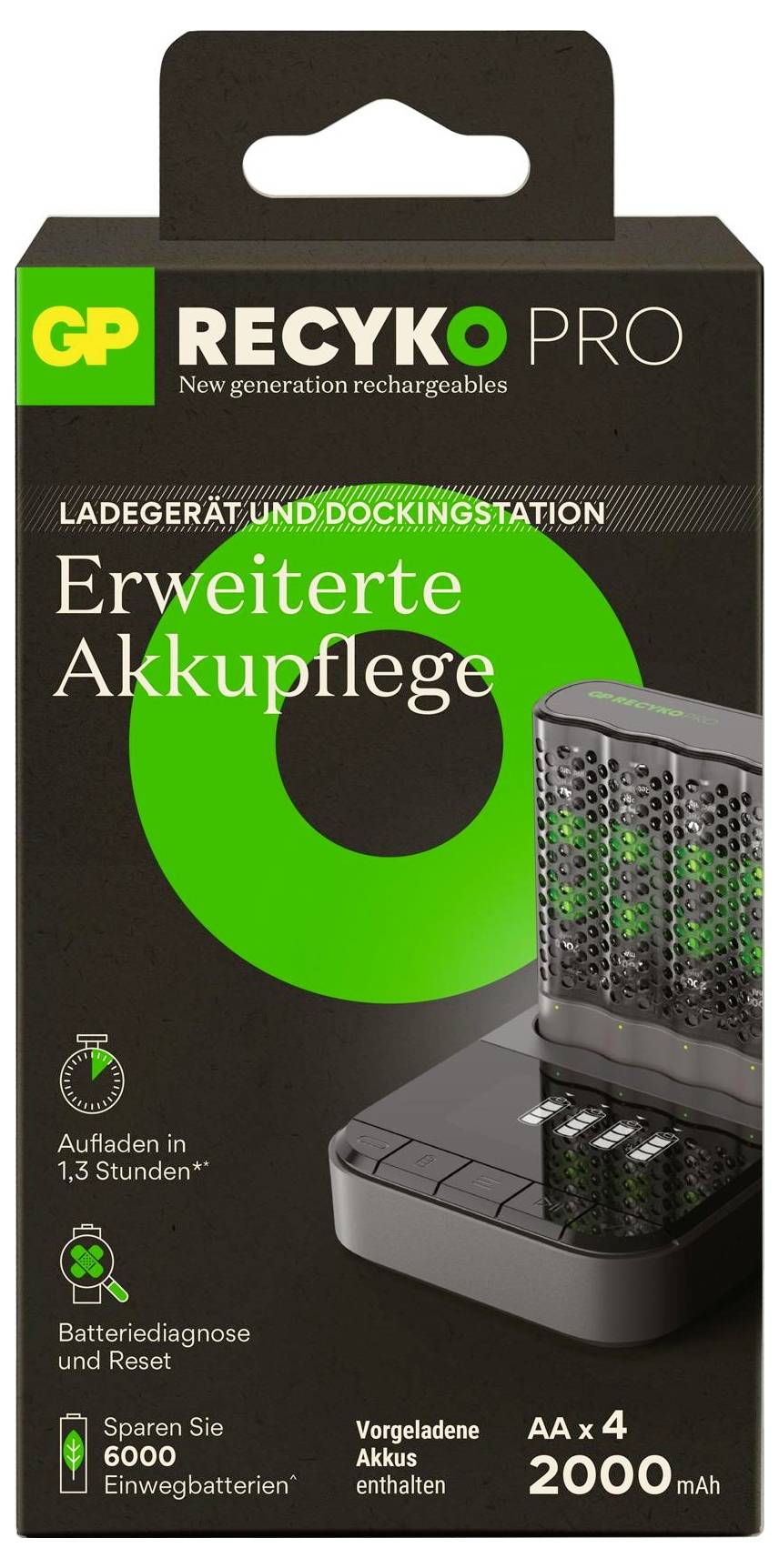 GP GPRCPCHP461D464 USB Ladegerät NiMH Mignon (AA)