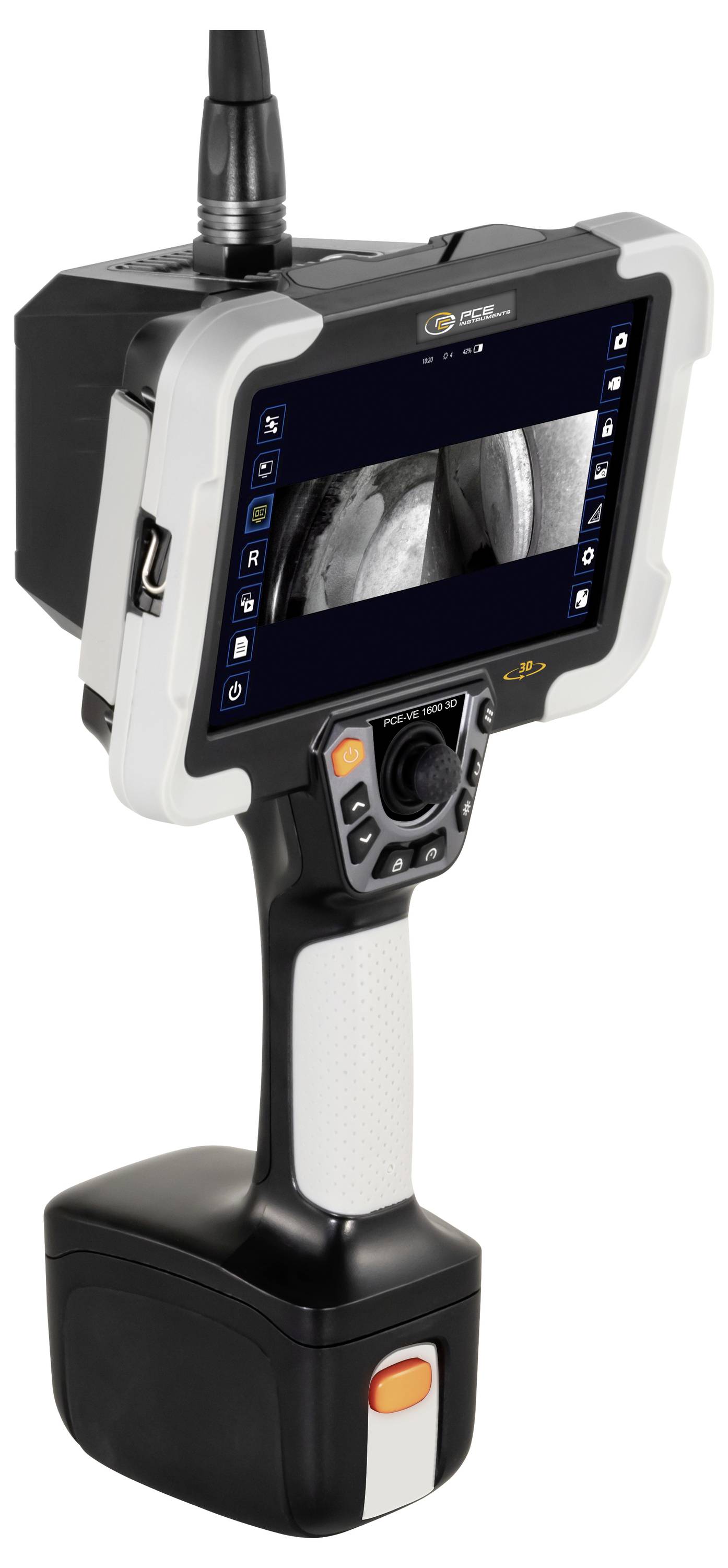 PCE Instruments PCE-VE 1600-3D Endoskop Sonden-Ø: 6mm Sonden-Länge: 3m