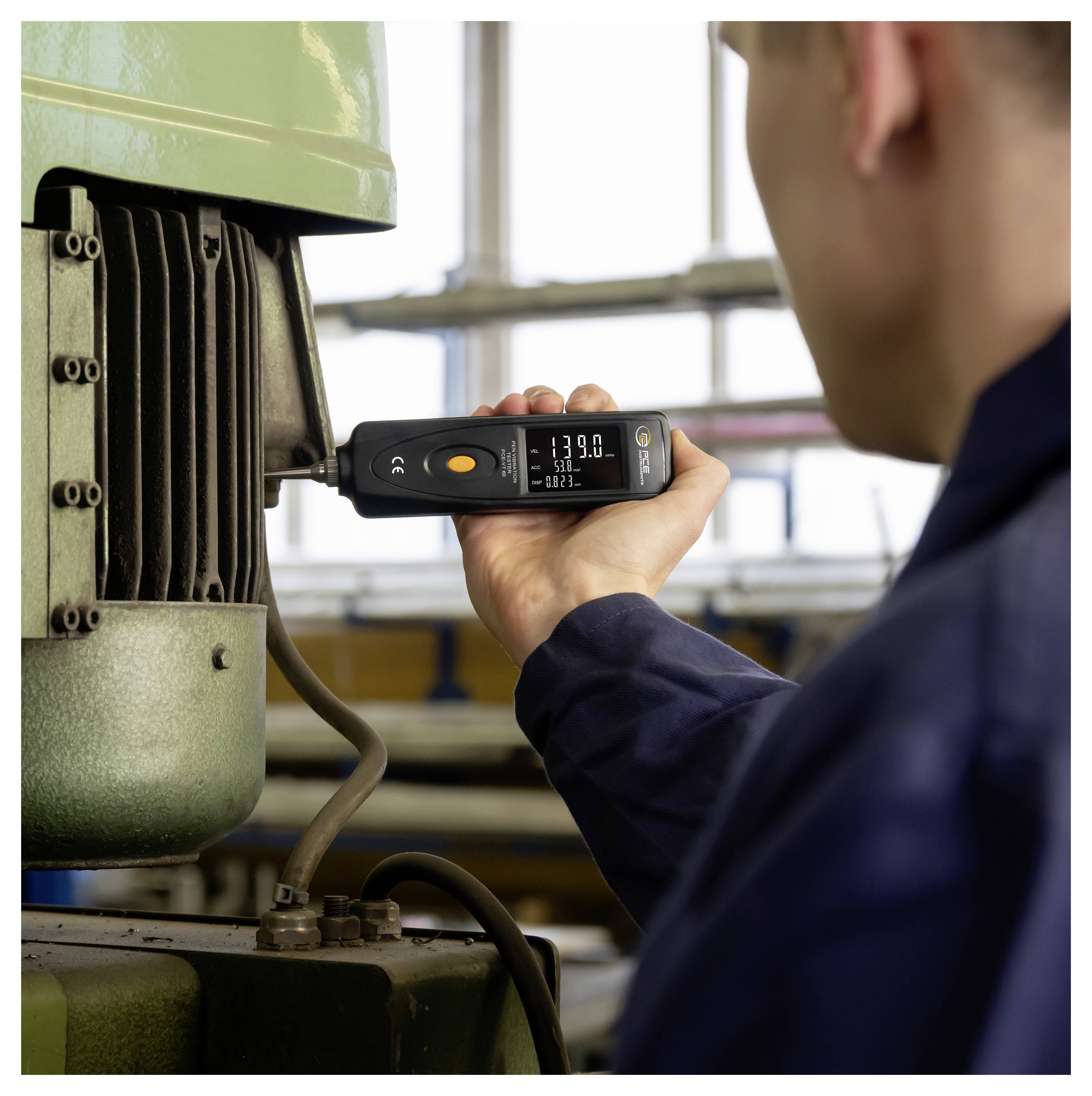 PCE Instruments Vibrationsmessgerät 10%