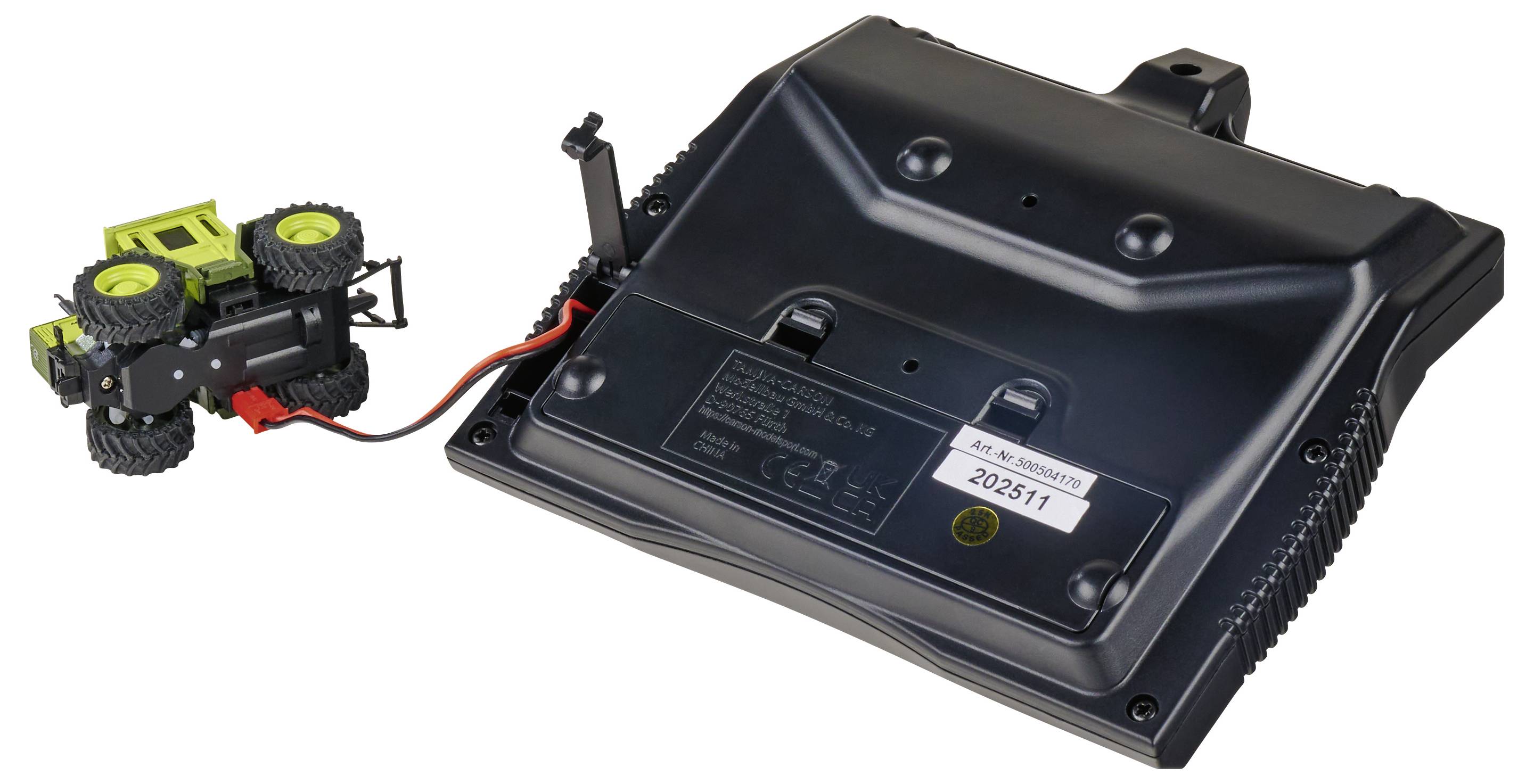 Carson Modellsport 500504174 1:87 RC Modellauto Elektro Landwirtschaftsfahrzeug Heckantrieb (2WD) inkl. Akku, Ladegerät und