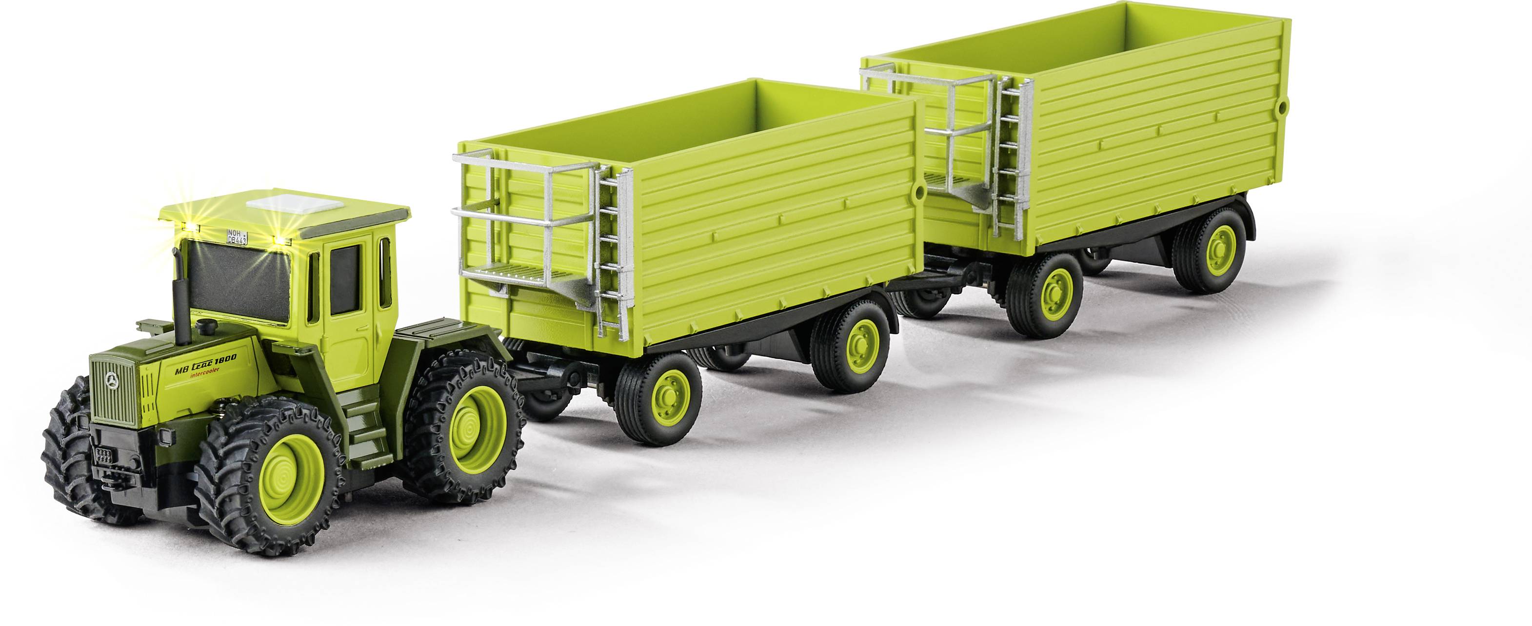 Carson Modellsport 500504174 1:87 RC Modellauto Elektro Landwirtschaftsfahrzeug Heckantrieb (2WD) inkl. Akku, Ladegerät und