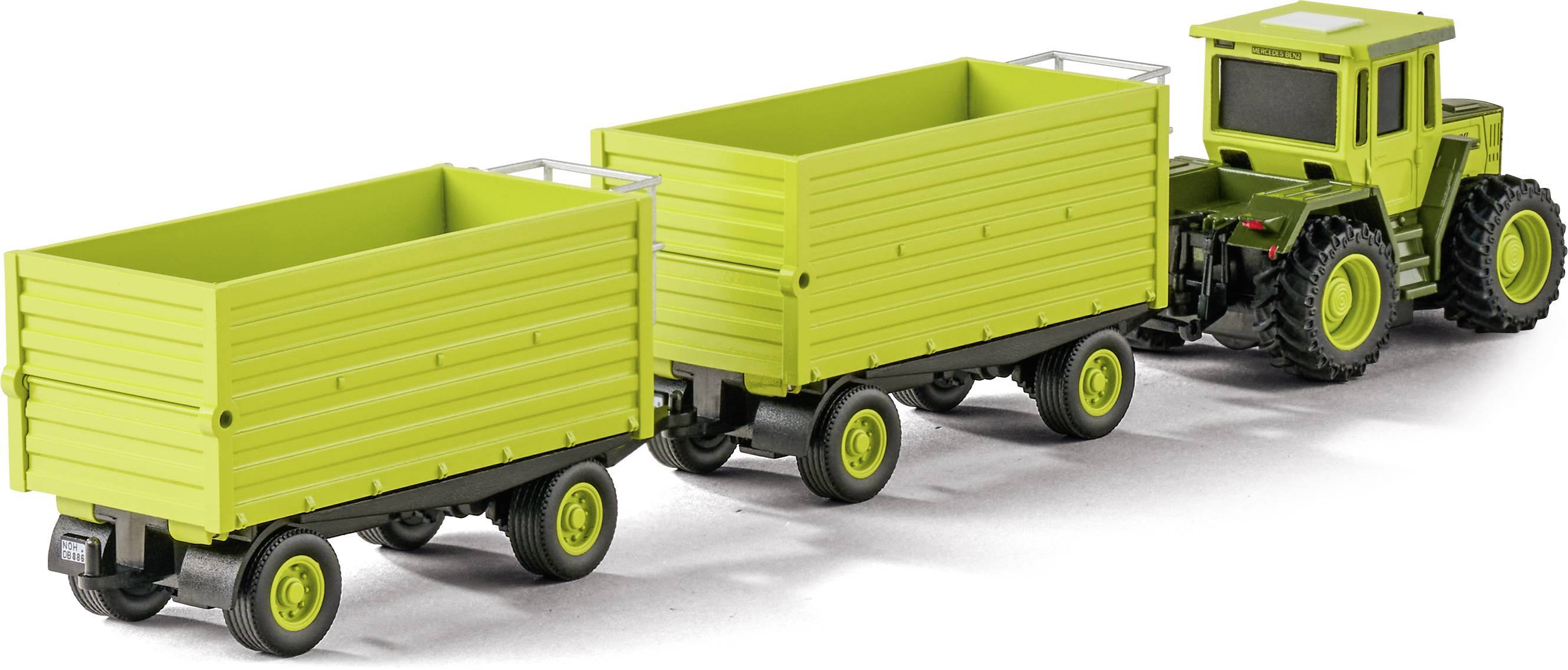 Carson Modellsport 500504174 1:87 RC Modellauto Elektro Landwirtschaftsfahrzeug Heckantrieb (2WD) inkl. Akku, Ladegerät und