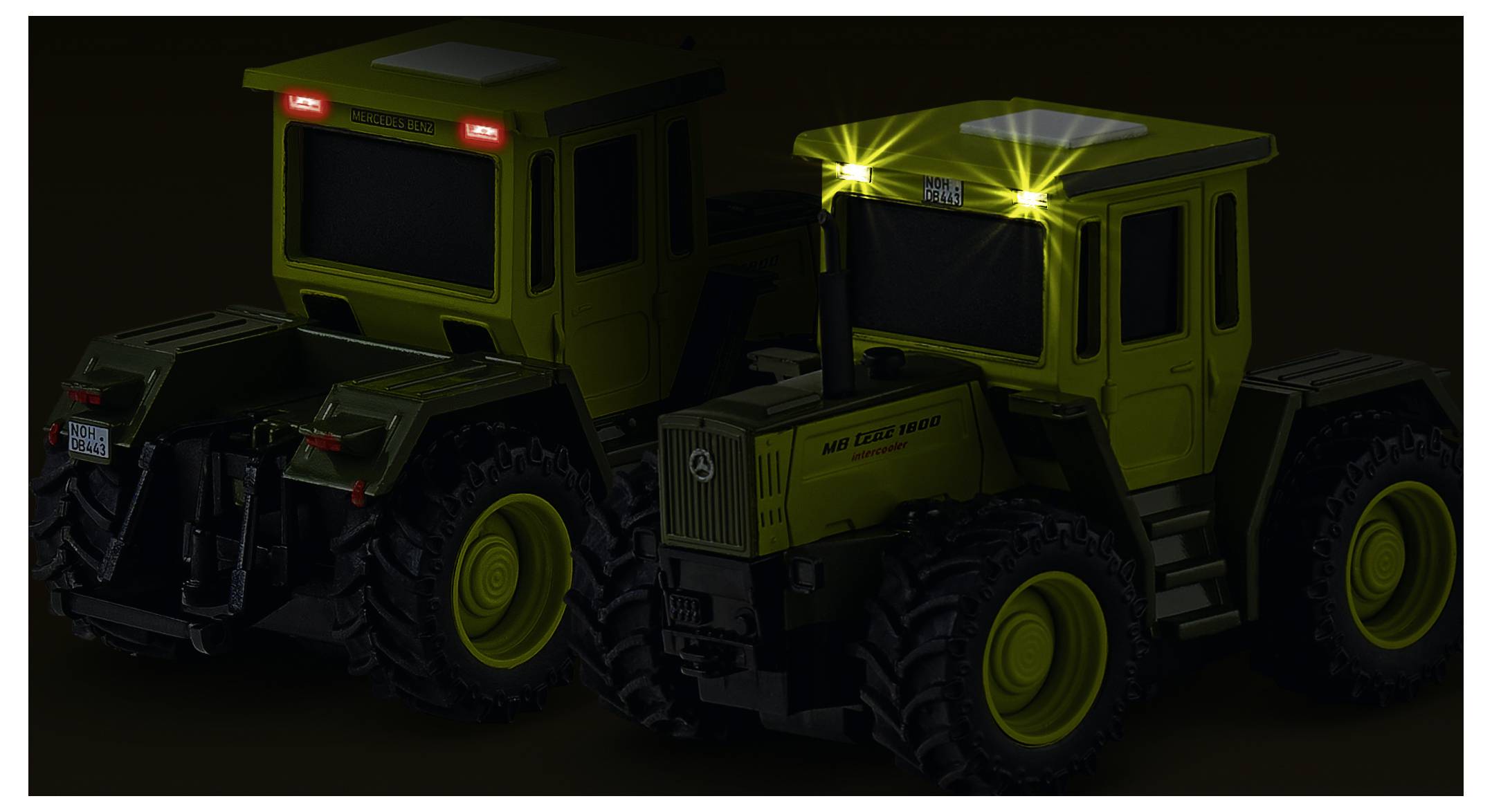 Carson Modellsport 500504172 1:87 RC Modellauto Elektro Landwirtschaftsfahrzeug Heckantrieb (2WD) inkl. Akku, Ladegerät und