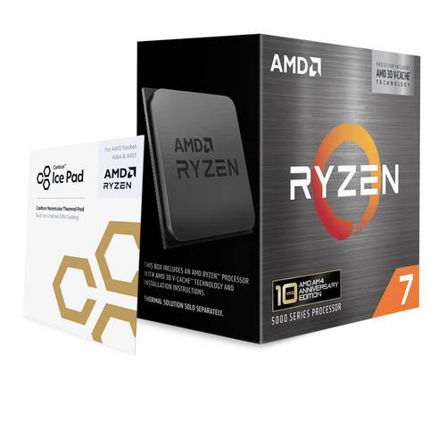 AMD Ryzen 7 5800X3D 8 x 3.4 GHz Prozessor (CPU) Boxed Sockel (PC): AMD® AM4 105 W