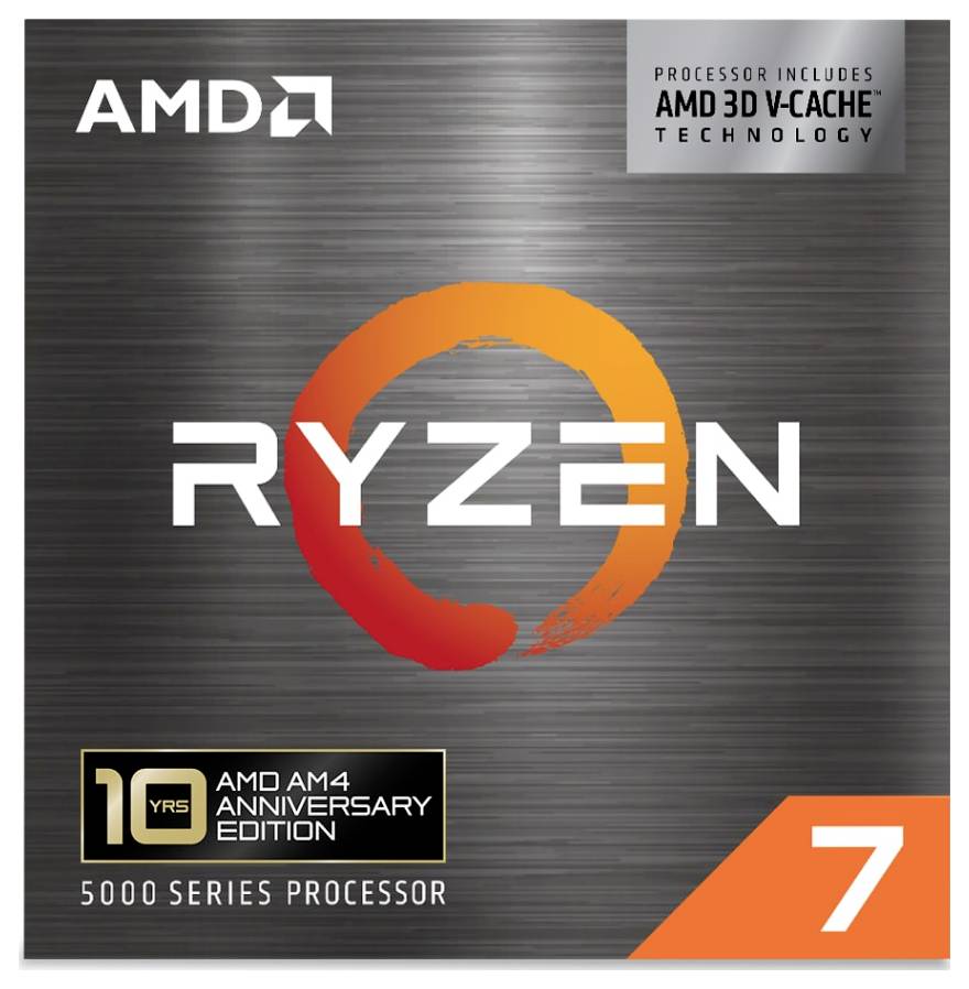 AMD Ryzen 7 5800X3D 8 x 3.4GHz Prozessor (CPU) Boxed Sockel (PC): AMD® AM4 105W
