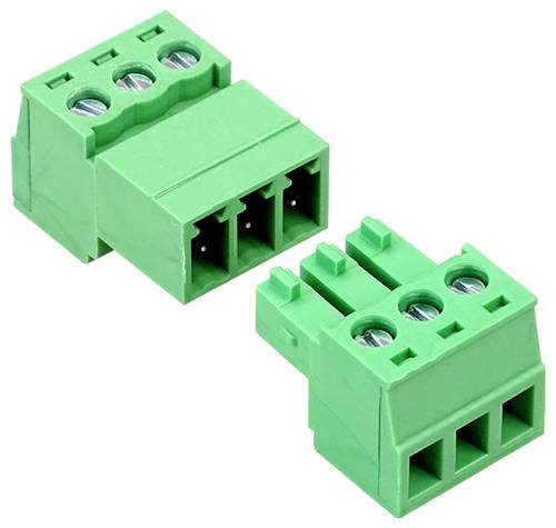Donau Elektronik HNS381-03 Steckverbinder Polzahl 3 PA66, Messing, Stahl 8 A 300 V Geeigneter Leite