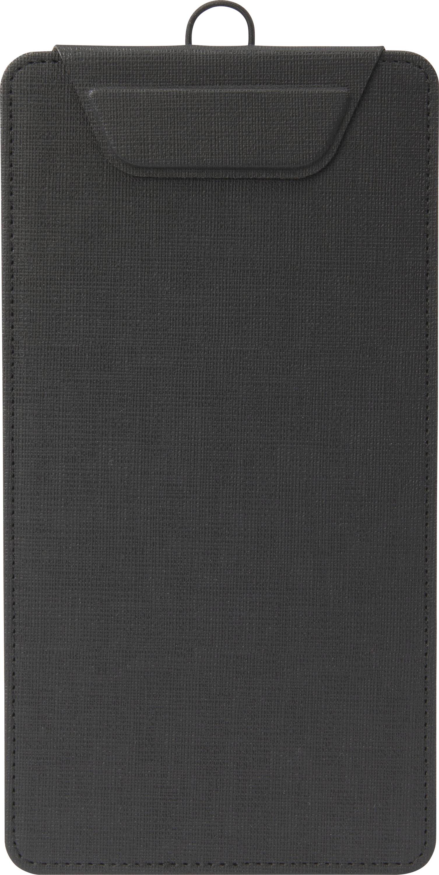 Sigel KB102 Speisekarten-Klemmbrett DIN lang Schwarz (B x H) 130mm x 245mm