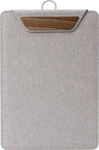 Sigel KB224 Speisekarten-Klemmbrett DIN A5 Hellgrau, Braun (B x H) 165 mm x 235 mm