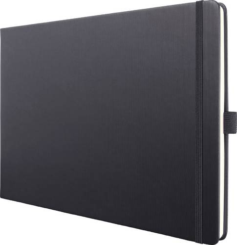 Sigel CO204 Notizbuch Conceptum Hardcover DIN A4 quer Punktraster Schwarz 66 Blatt Mikroperforation