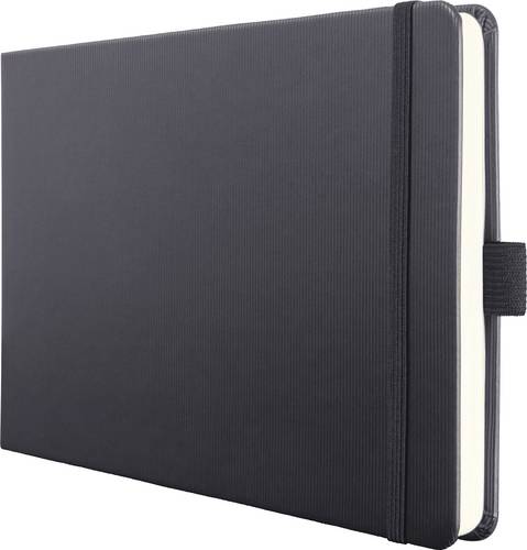 Sigel CO205 Notizbuch Conceptum Hardcover DIN A5 quer Punktraster Schwarz 66 Blatt Mikroperforation