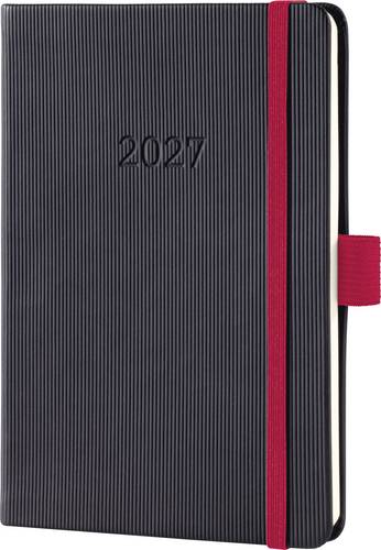 Sigel C2709 Wochenkalender Conceptum 2027 Hardcover DIN A6 Schwarz, Rot 176 Seiten 1 St.