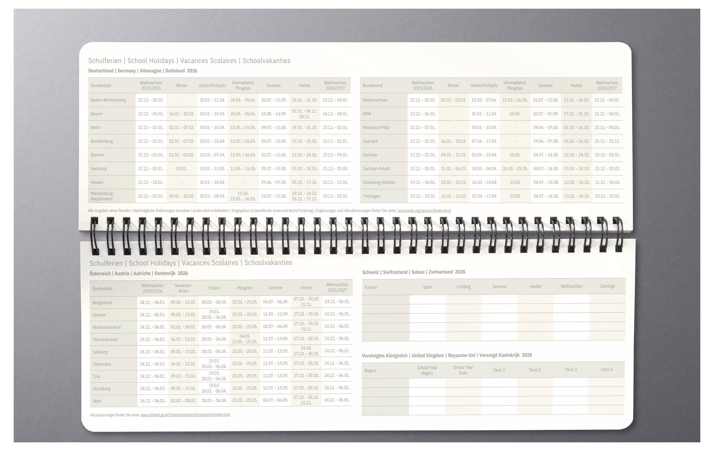 Sigel Tischkalender Conceptum 2027 Hardcover large Schwarz C2780 1 St. Anzahl der Seiten: 132