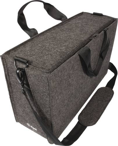 Sigel BA417 Notebook Tasche Desk Sharing Bag Workspace M/L | 45 x 28 x 15 cm Synthetischer Filz Pas