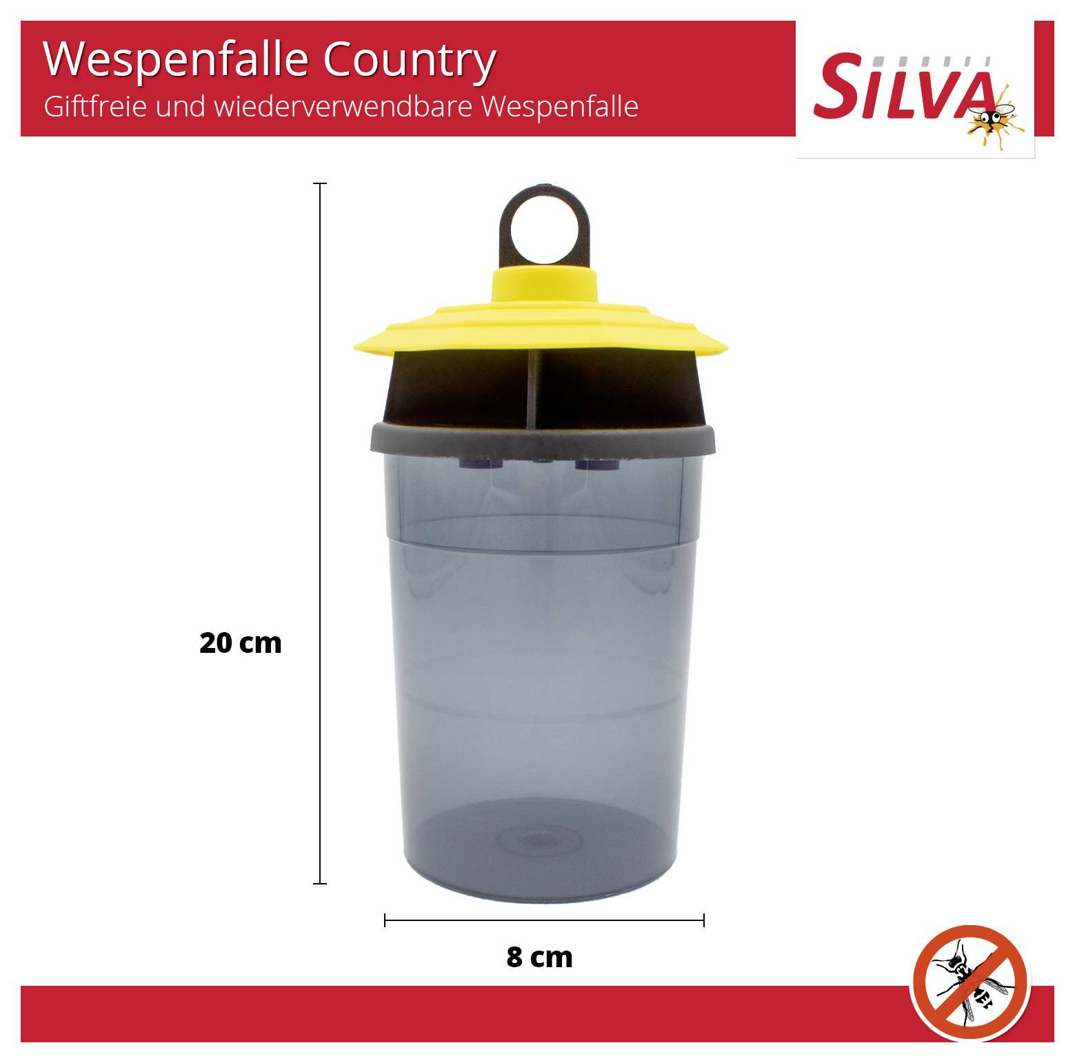 Silva 51269312 Wespenfalle Lockstoff 1St.