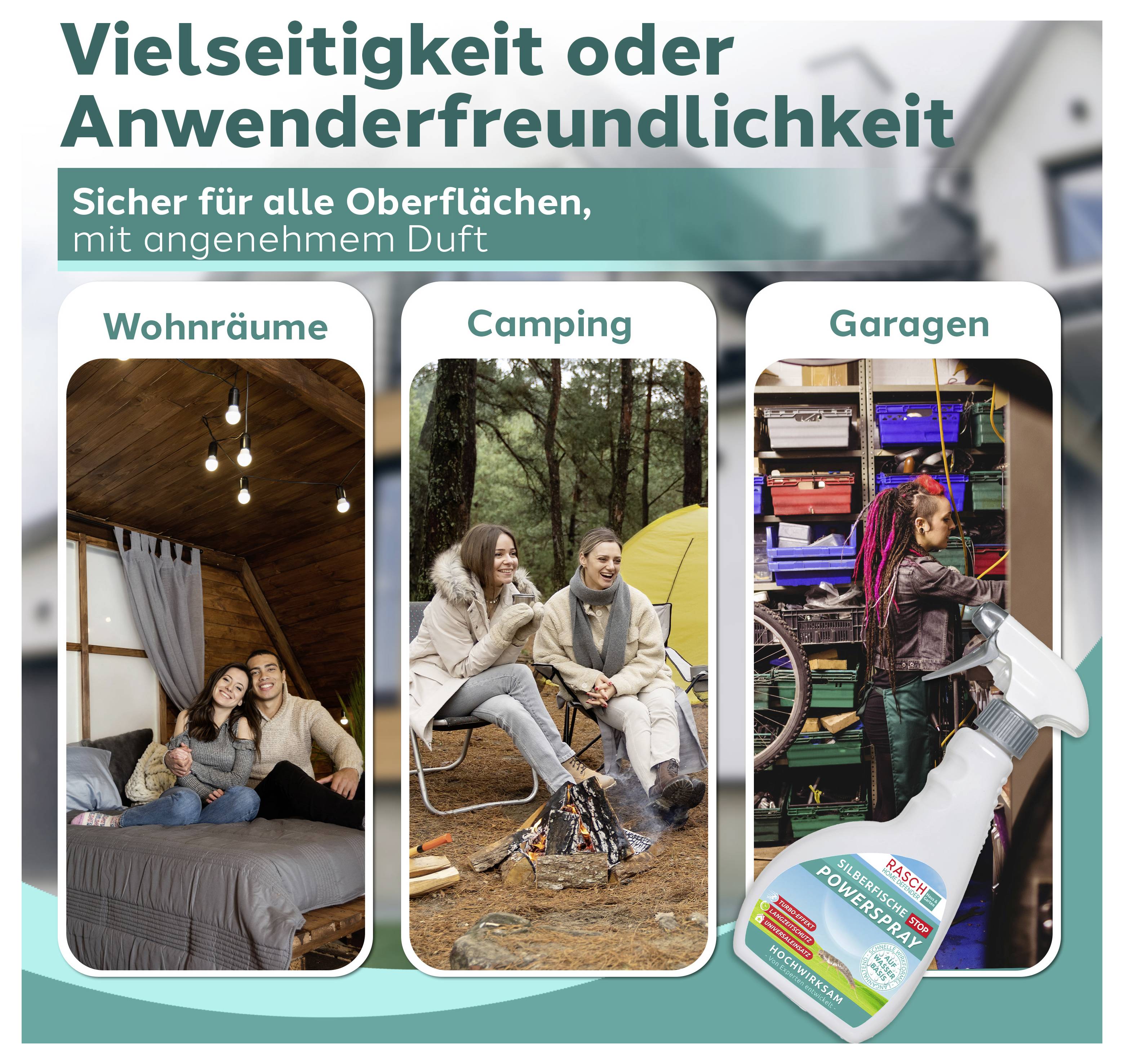 Silva Silberfische Insektenspr. 1109S Insektenschutz-Spray Abwehrstoff 1St.