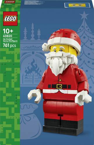 LEGO® ICONS™ 40820 Große Weihnachtsmann-Minifigur  Spielzeug-Weihnachtsschmuck