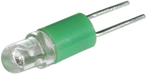 CML Innovative Technologies 15015451 LED-Lampe Grün BI-PIN 2.54 28 V/AC, 28 V/DC 5 mA, 10 mA 1500 m
