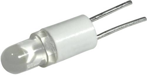 CML Innovative Technologies 1501545W3D LED-Lampe Weiß BI-PIN 2.54 28 V/AC, 28 V/DC 2 mA, 4 mA 600 m