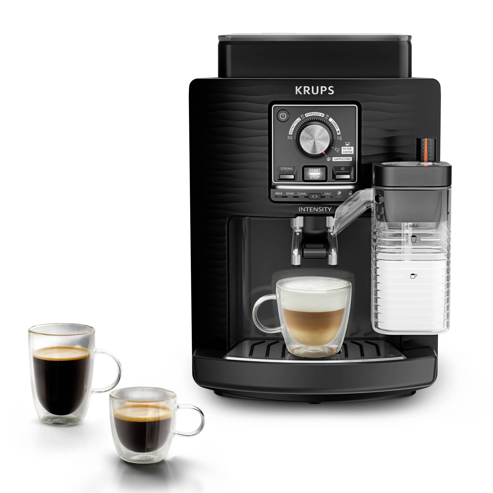 Krups Intensity Milk EA5028E0 Kaffeevollautomat Schwarz