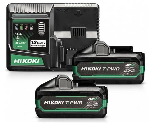 HiKOKI UC36YSL2WAZ UC36YSL2 Werkzeug-Akku und Ladegerät 18 V, 36 V