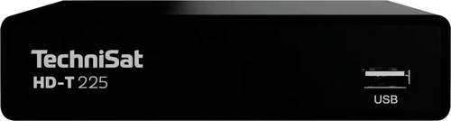 TechniSat HD-T 225 DVB-T2 Receiver Campingbetrieb, Front-USB
