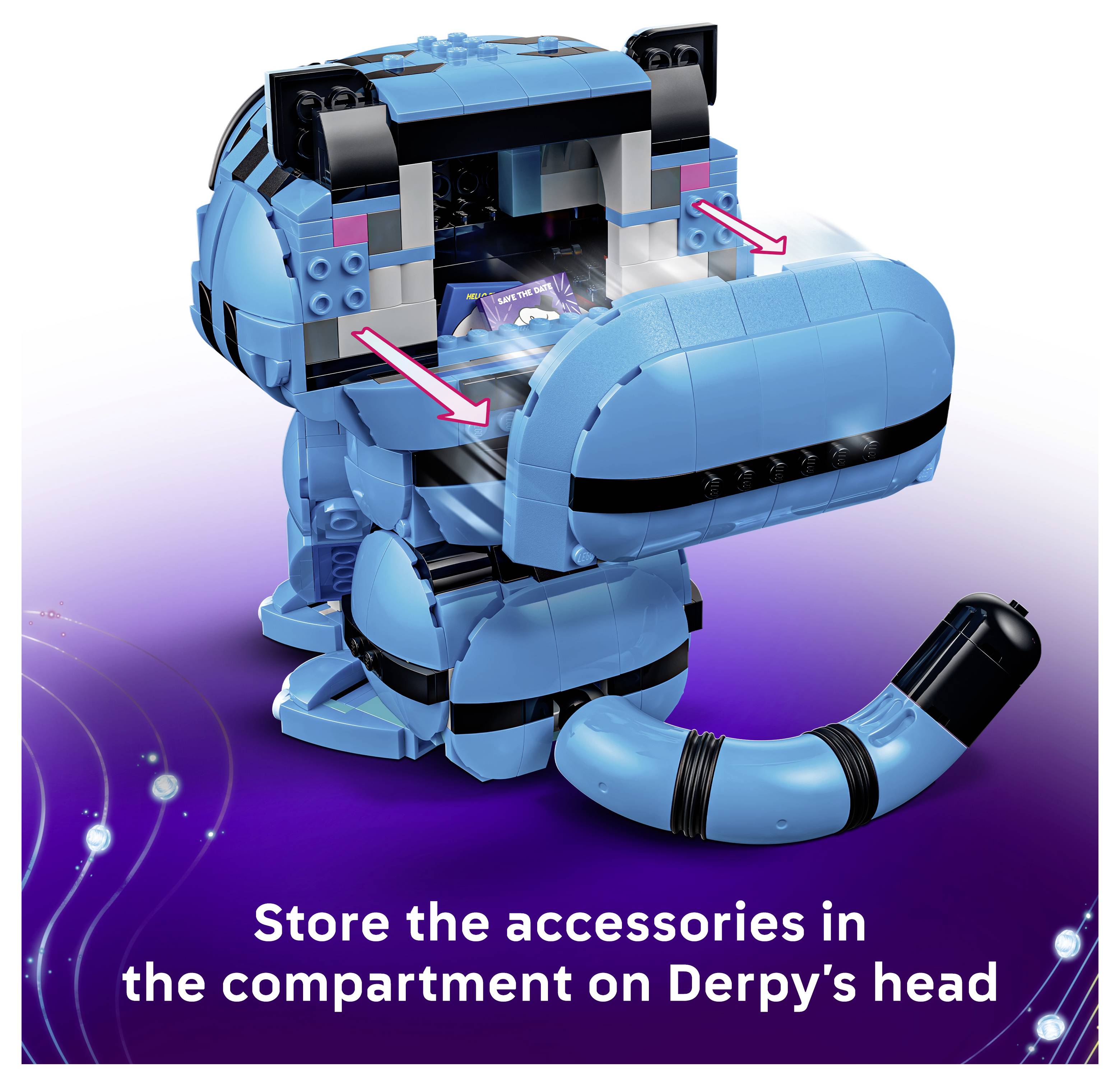 72537 LEGO® KPop Demon Hunters Der Tiger Derpy und die Elster Sussie; K-Pop-Fanartikel zum Spielen und Ausstellen