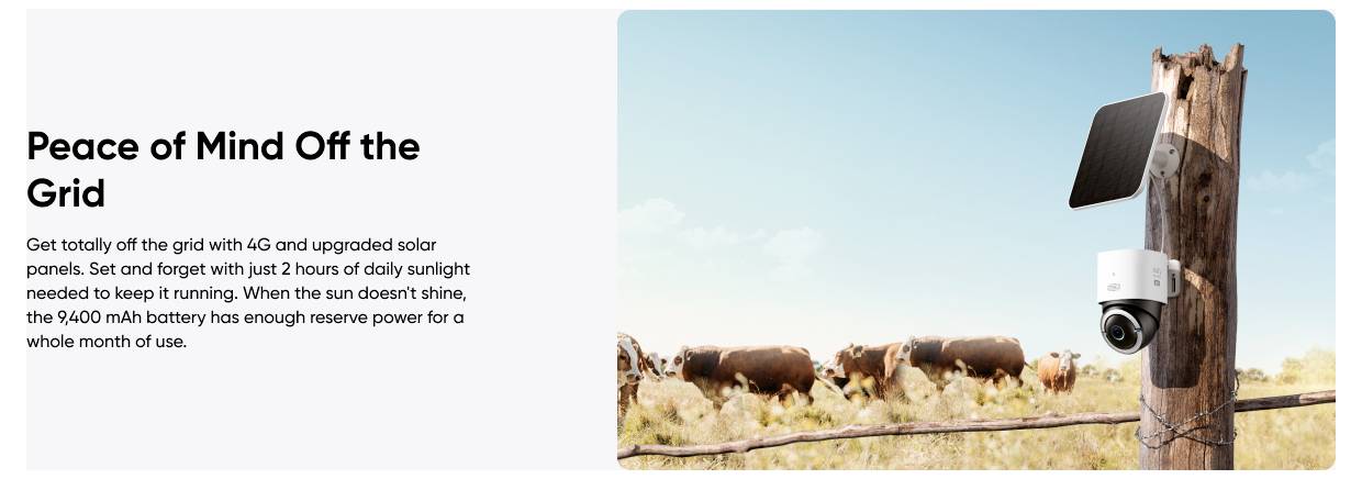 Werbebanner für „Peace of Mind Off the Grid