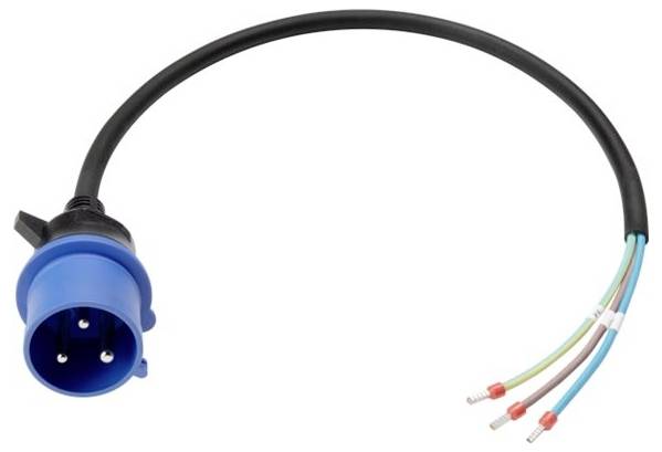 Anker A5191GZ2-81 eMobility-Kabelsatz 32A 1P+N+E zu ohne Stecker - 32A - 60cm - einphasig - Blau