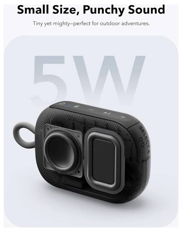 Anker Soundcore Select 4 Go Bluetooth® Lautsprecher USB, tragbar, staubfest, spritzwassergeschützt