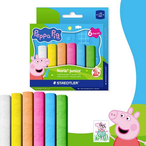 Staedtler Straßenmalkreide Nj Peppa 6 S