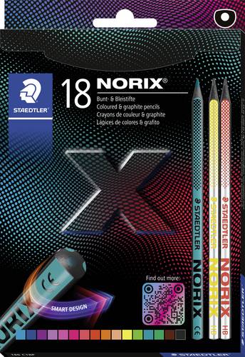 Staedtler Buntstift NORIX Buntstift Set 100% PEFC 186 C18P 18 St.