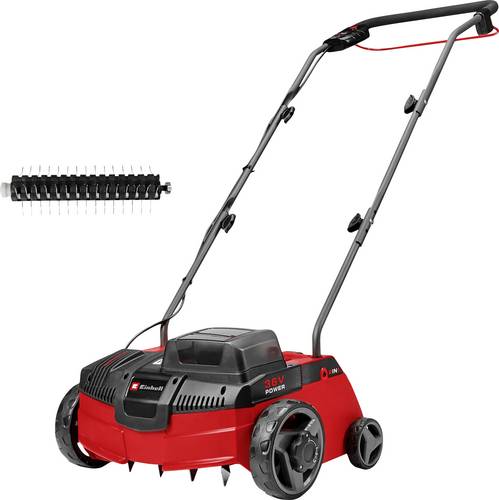 Einhell GC-SA 36/31 Li-Solo Li-Ion Akku Vertikutierer, Rasenlüfter Einstellbarer Holm, fahrbar, ohn