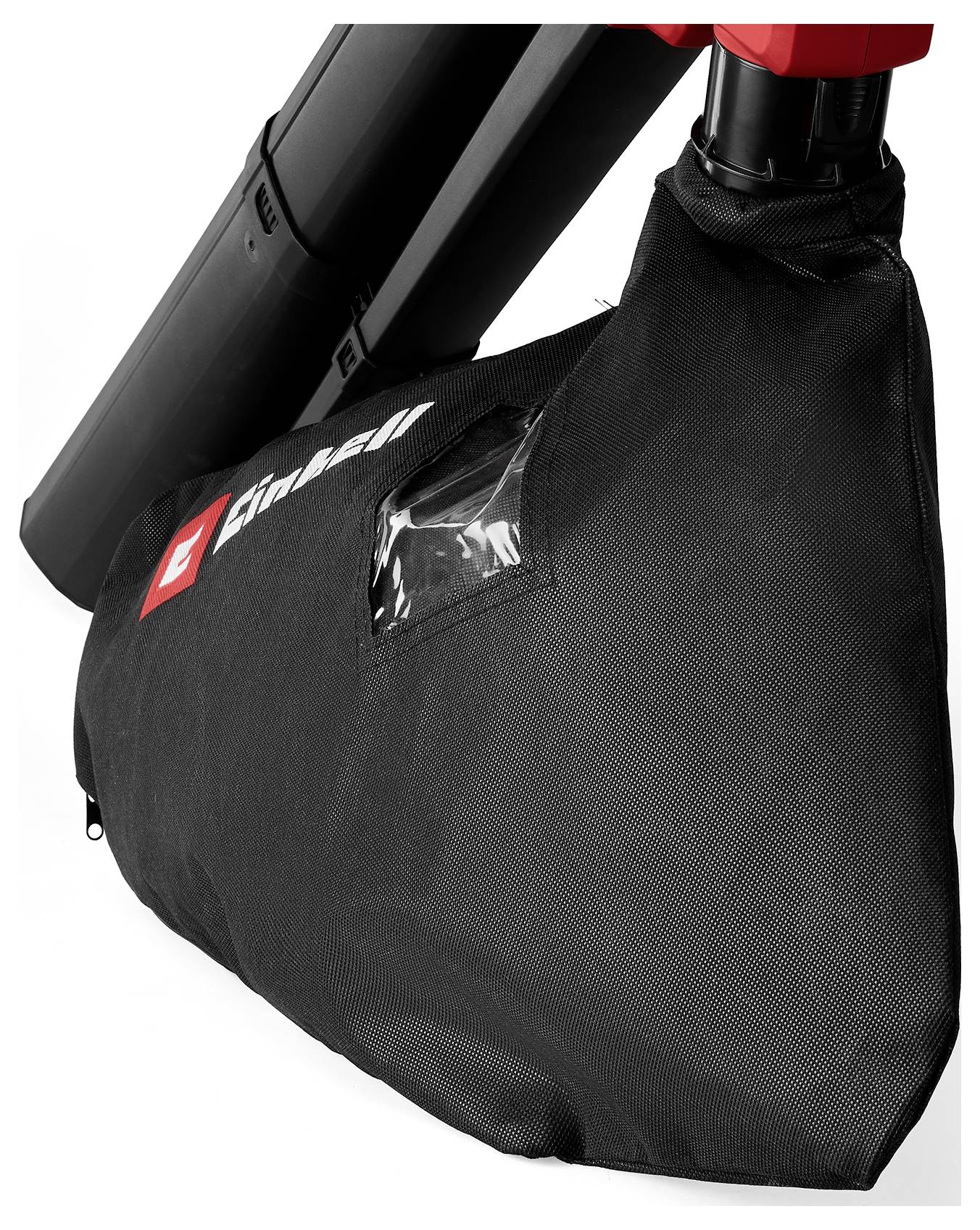 Schwarze Schutztasche mit Cinelli-Logo, um einen Fahrradrahmen oder eine Ausrüstung gegen einen weißen Hintergrund gewickelt.
