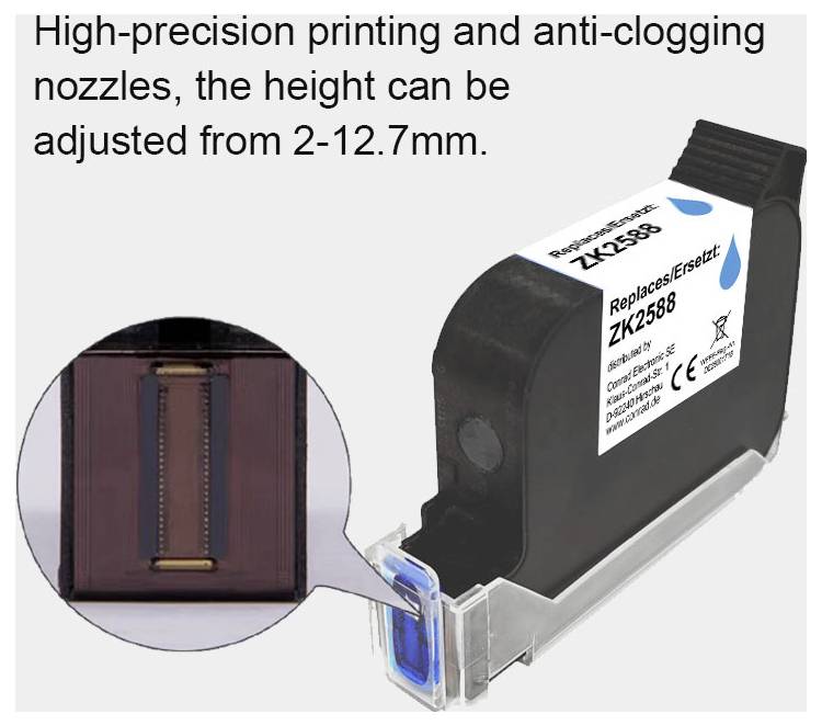 Renkforce Druckerpatrone RF-7593190 Kompatibel Solvent ink cartridge ZK2588 Grün