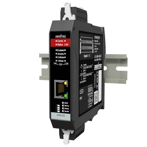 Deditec UC-CAN-E-AD2-16ISO UC-CAN-E-AD2-16ISO A/D Wandler CAN Anzahl digitale Ausgänge: 0 Anzahl di