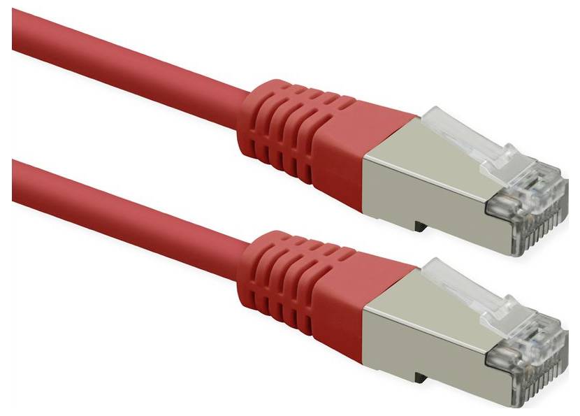 Roline 21.51.1401 RJ45 Patchkabel 20m Rot 1St.
